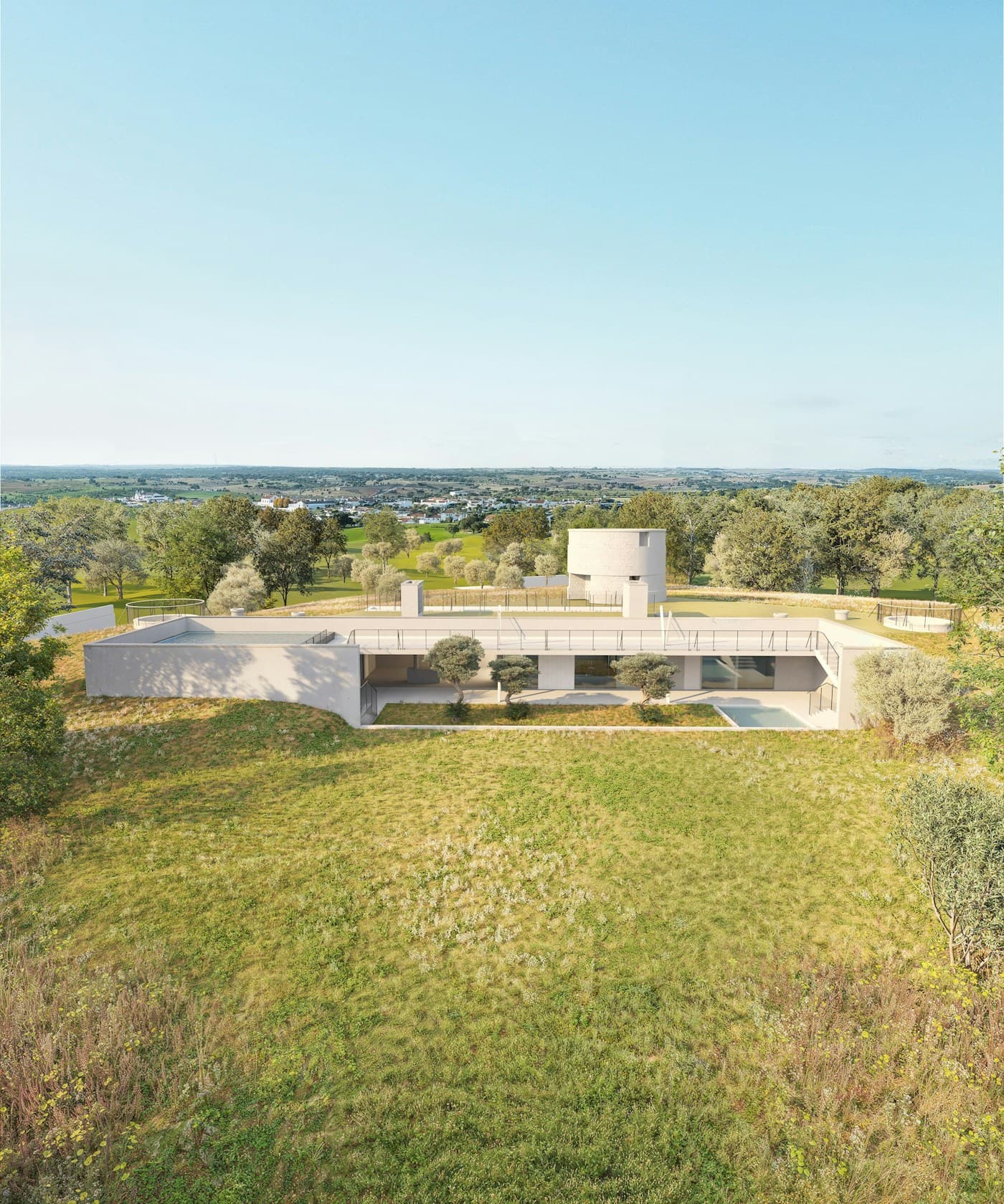 Pavilion North - material and spatial study