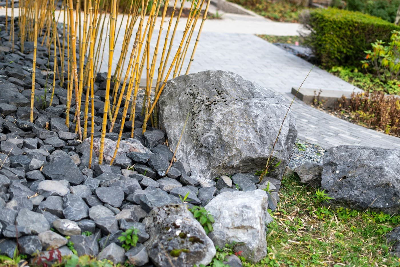 Bamboo Court - detail and atmosphere