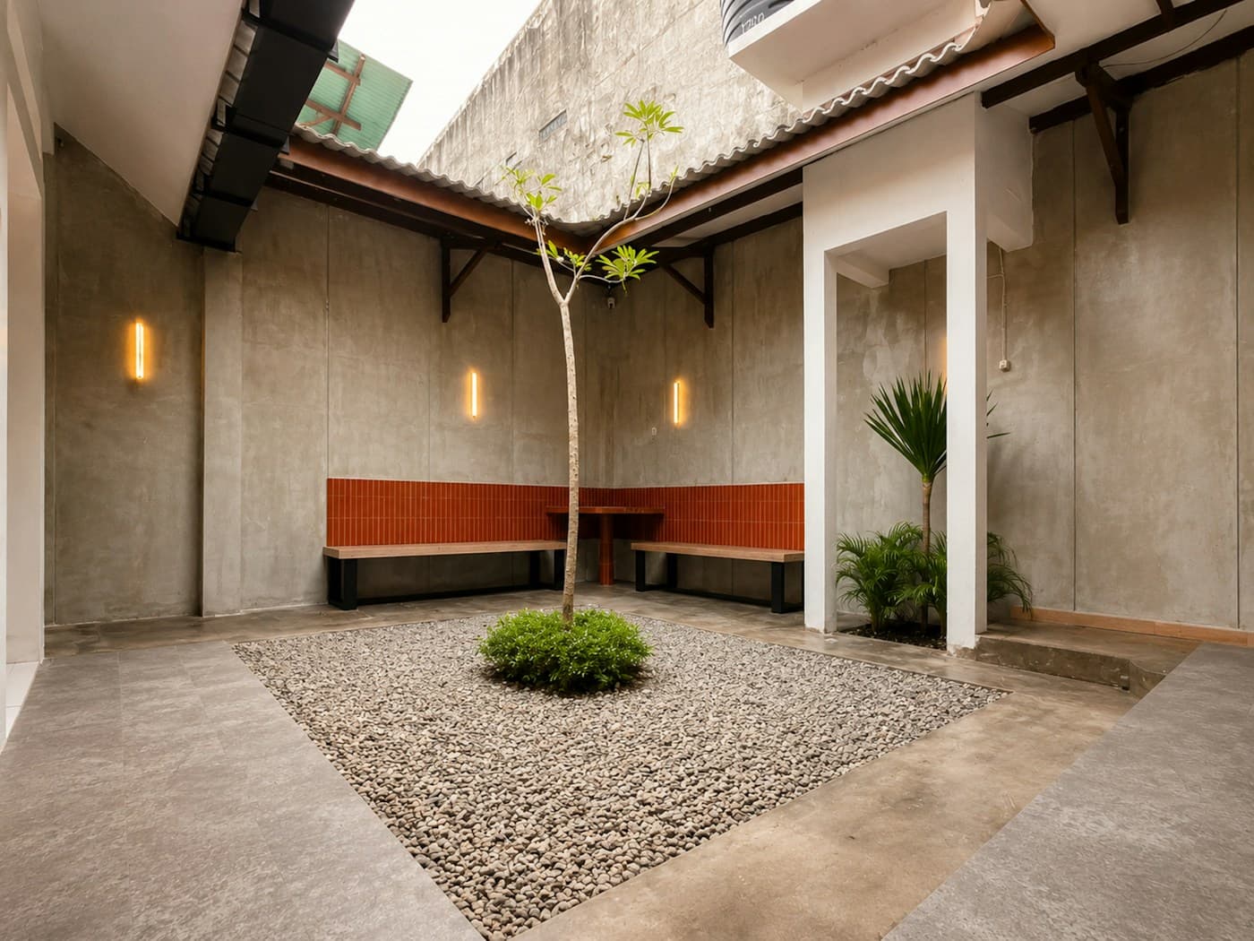 Courtyard No. 08 - architectural perspective