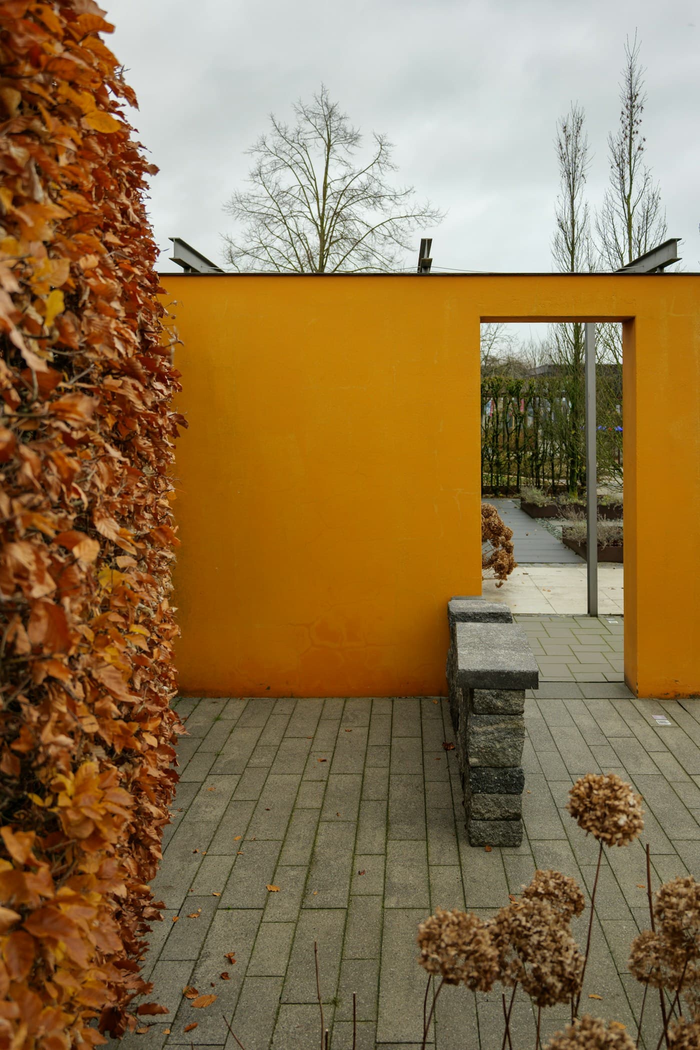 Courtyard No. 08 - material and spatial study